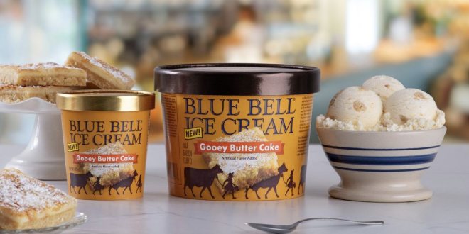 Blue Bell Introduces New Gooey Butter Cake Flavor Just In Time For Spring